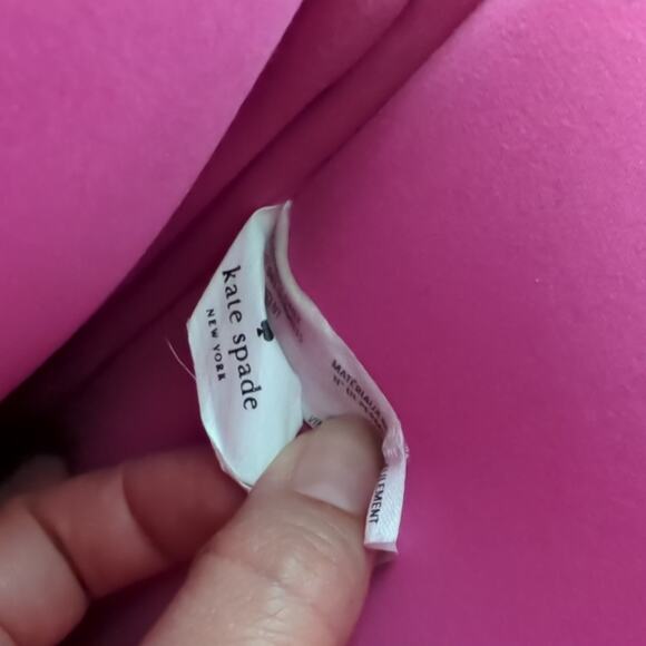 Kate Spade New York Black Laptop Case Padded Computer Sleeve 13x9.5 Pink Padded - Picture 5 of 7